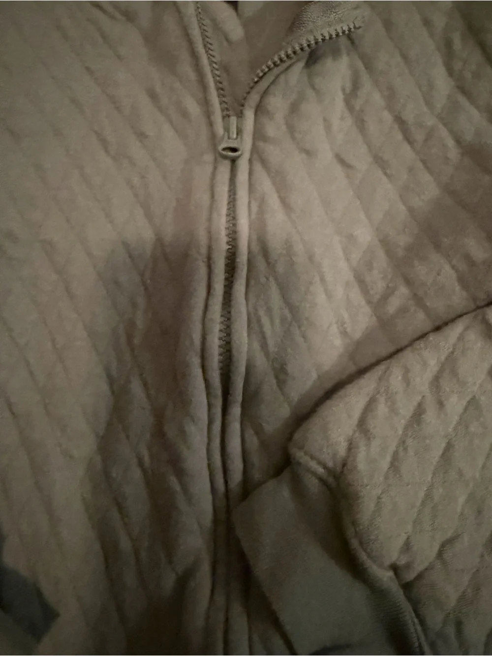OshKosh B'gosh Quilted Zip-Up Jacket in Sage Green
